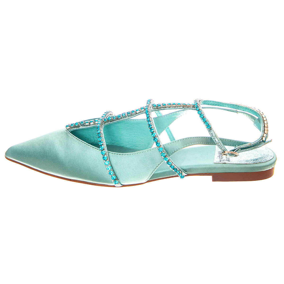 W' Pristina-Torquoise Saint Combo - Sandali Donna Turchesi JCR2P-150A . JEFFREY CAMPBELL 