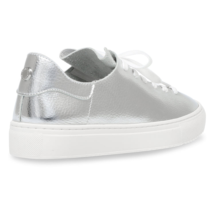 Dorey-Sm Silver - Scarpe Stringate Profilo Basso Donna Argento SMPDOREY-SM-SIL . STEVE MADDEN 