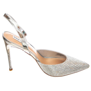 Alessi-R Rhinestone - Scarpe Décolleté Donna Argento SMSALESSI-R-RHI . STEVE MADDEN 