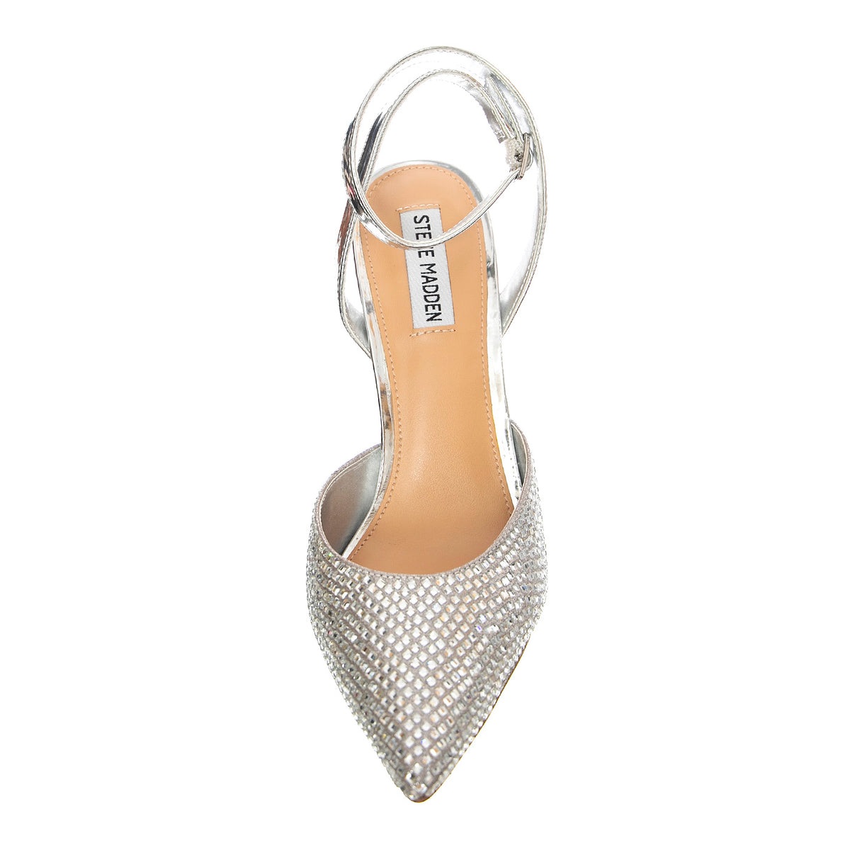 Alessi-R Rhinestone - Scarpe Décolleté Donna Argento SMSALESSI-R-RHI . STEVE MADDEN 