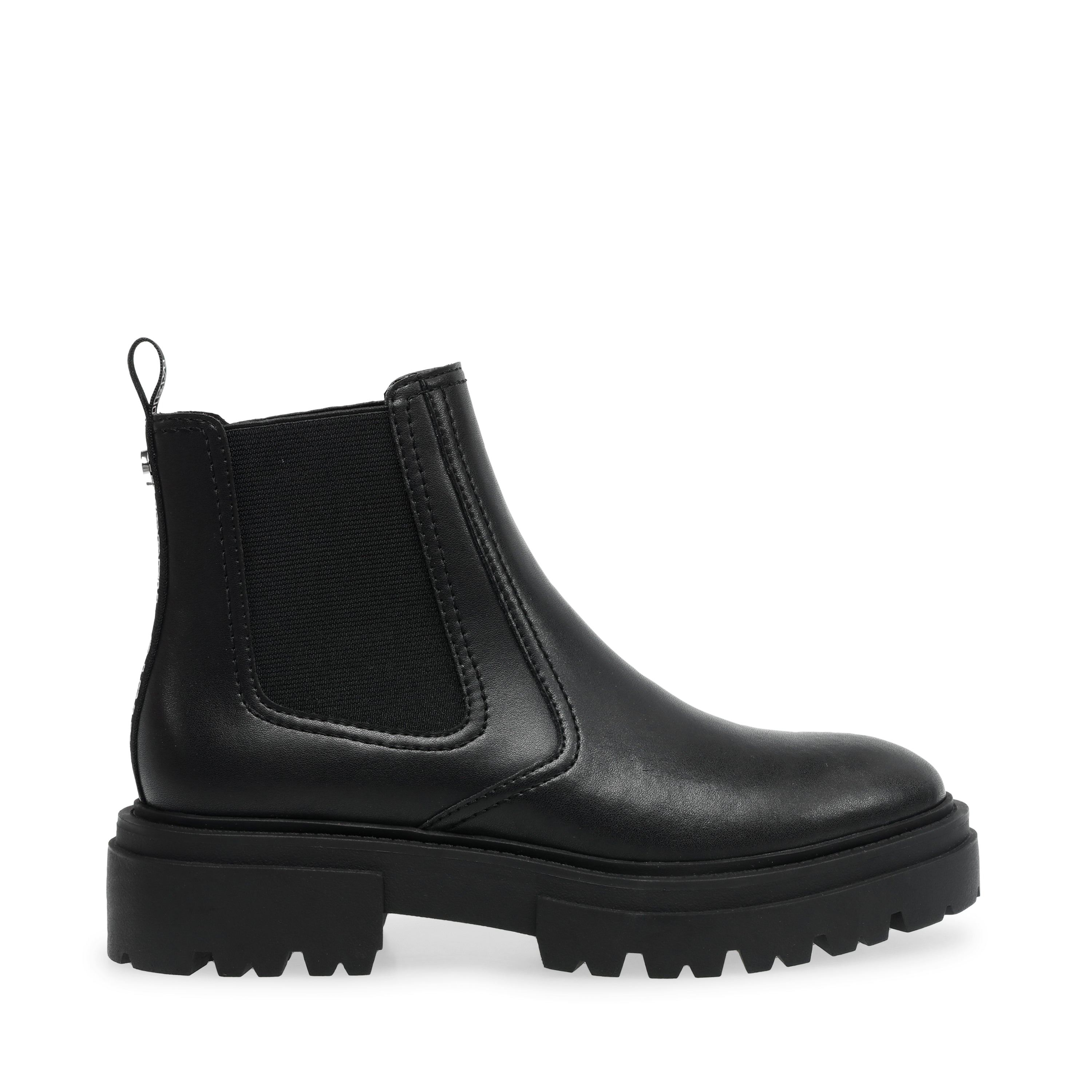 ASTUTE BLACK LEATHER - Stivaletti alla Caviglia Donna Neri SMSASTUTE-BLA . STEVE MADDEN 