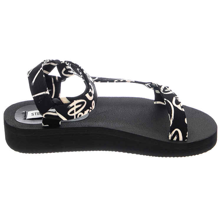WOMENS HENLEY SANDALS BLACK - Sandali Donna Neri SMSHENLEY-BLKPARIS . STEVE MADDEN 