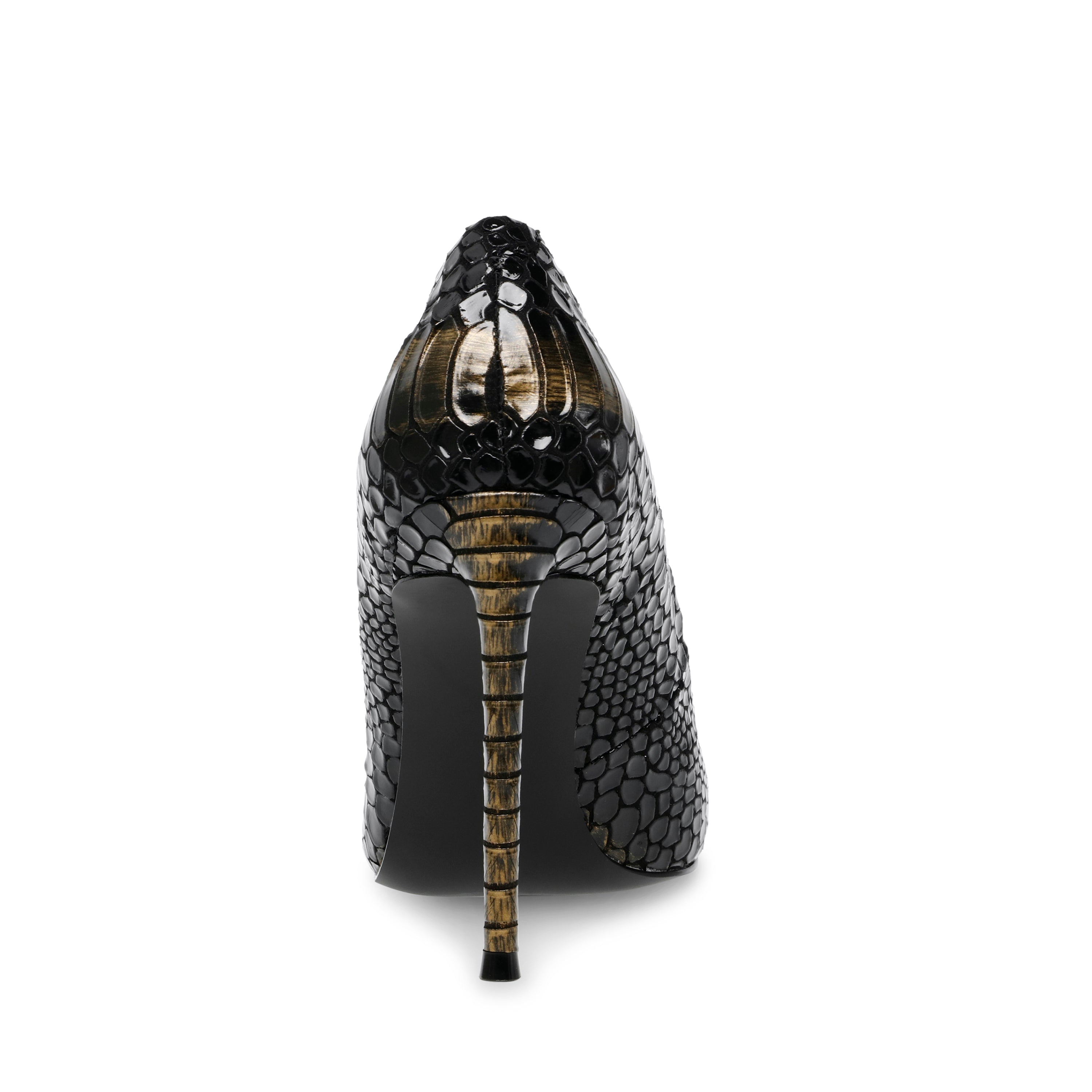 VALA BLK/BRONZE - Scarpe Décolleté Serpente Donna Nere SMSVALA-BLKBRZ . STEVE MADDEN 