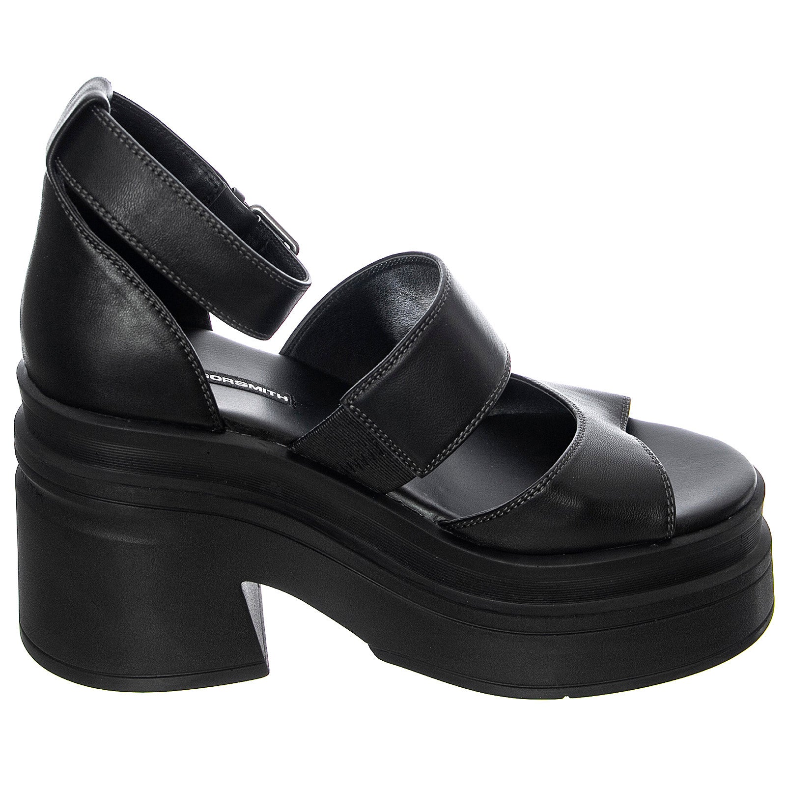 MATCH BLACK MIRA SHEEP - Sandali Donna Neri WSSMATCH-BLK . WINDSOR SMITH 