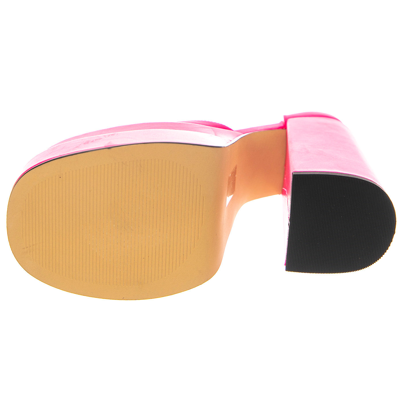CHARLIZE PNK SATIN - Sandali con Tacco Quadrato e Plateau Donna Rosa SM-CHAR28S1PNK . STEVE MADDEN 