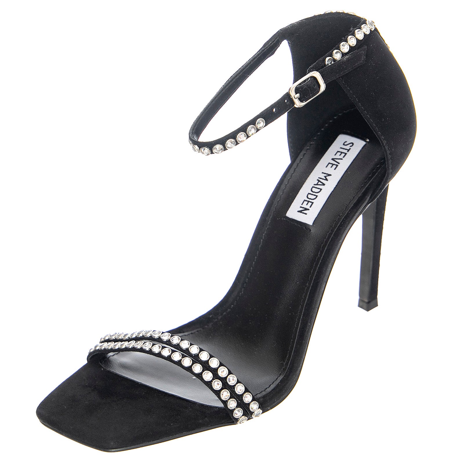 COLETTE - Sandali con Tacco Alto Donna Neri SMSCOLLETTE-BLKSUED . STEVE MADDEN 