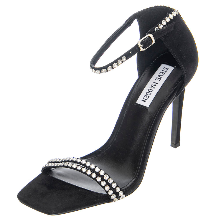 COLETTE - Sandali con Tacco Alto Donna Neri SMSCOLLETTE-BLKSUED . STEVE MADDEN 