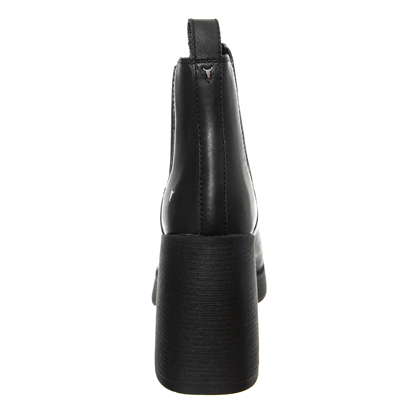 PRIORITY BLACK LEATHER - Stivaletti alla Caviglia Donna Neri WSSPRIORITY-BLK . WINDSOR SMITH 