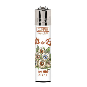 Clipper Circa - All Eyes On Me - Accendino Ricaricabile Bianco / Multicolore 237735_13 . C1RCA 