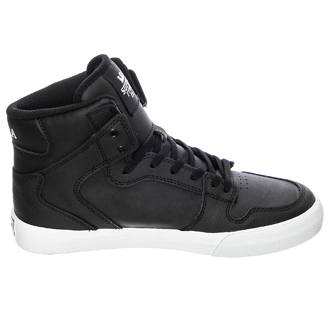 Kids Vaider - Scarpe Stringate Profilo Alto Bambino Nere 58203-002 . SUPRA 
