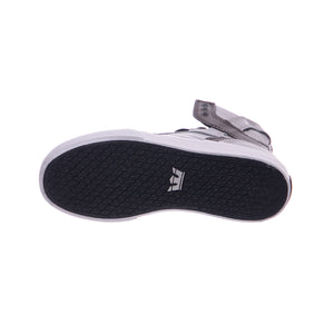 Kids Skytop Shoes - Silver Metallic / Black Shoes - Scarpe Profilo Alto Bambino Argento / Nere 58003-052-M . SUPRA 