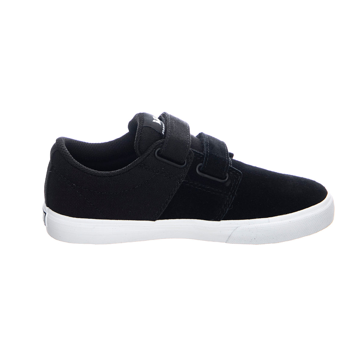 Kids Stacks II Vulc Velcro Sneakers - Black / White - Scarpe Profilo Basso Bambino Nere 13C 58334-002-M . SUPRA 