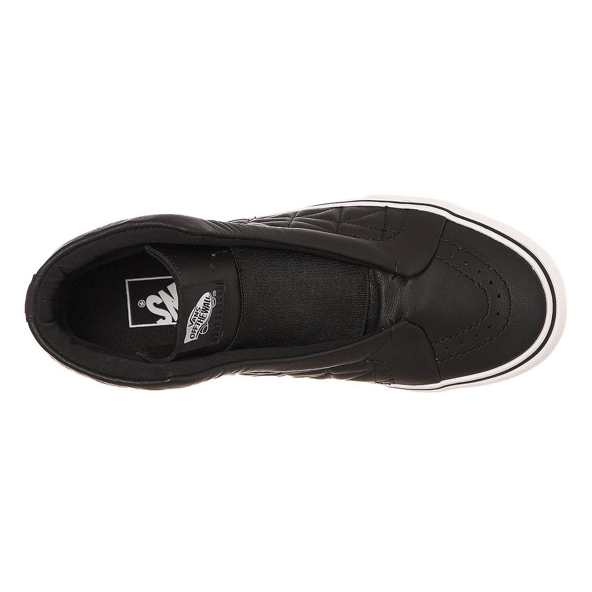 Vans X Karl Lagerfeld Sk8-Hi Platform Snekaers - Chain / K Quilt - Scarpe Alte Donna / Uomo Nere VA3DQ7OEL . VANS 