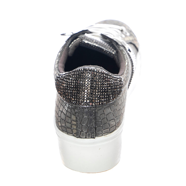 Especial Shoes - Pewter - Scarpe Stringate Profilo Basso Donna Argento SMPESPECIAL-PEW . STEVE MADDEN 