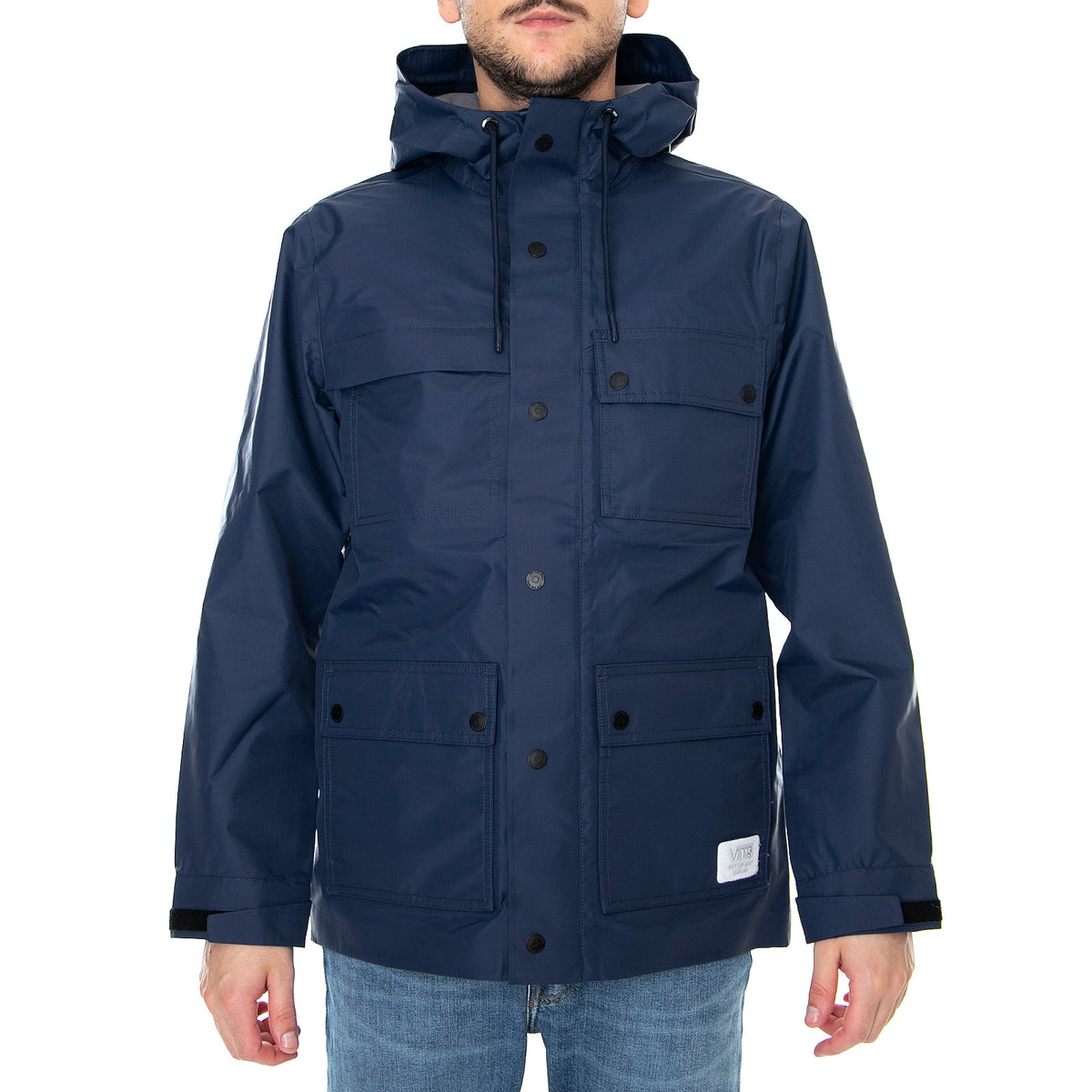 Drill Chore Coat Winter Hooded Jacket - Dress Blues - Giacca Invernale con Cappuccio Uomo Blu VN0A4RQ3LKZ1 . VANS 