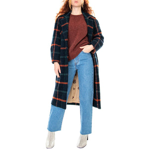 Coat 021SD35056 - Cappotto Donna Scozzese / Multicolore 021SD35056 -029097-01 . ALESSIA SANTI 