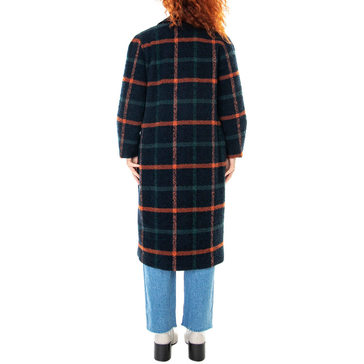 Coat 021SD35056 - Cappotto Donna Scozzese / Multicolore 021SD35056 -029097-01 . ALESSIA SANTI 