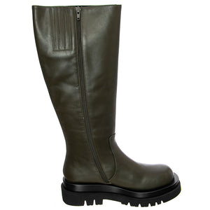 Tanked-Kh - Stivali Donna Verde Scuro JCSJCD0342205-DAR . JEFFREY CAMPBELL 