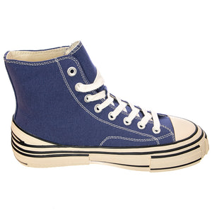 Endorphine-Hi Canvas - Scarpe Stringate Profilo Alto Donna Blu / Navy JCSJCD037203-NVY . JEFFREY CAMPBELL 