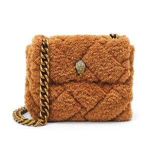 Kensington Soft Sq - Borsa a Tracolla in Tessuto Marrone / Camel KGA8471348999-48 . KURT GEIGER 