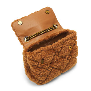Kensington Soft Sq - Borsa a Tracolla in Tessuto Marrone / Camel KGA8471348999-48 . KURT GEIGER 