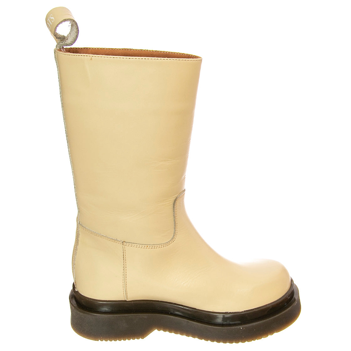 T 14 Smooth - Stivali Donna Greasy Milk / Beige BTSTBOOT14-MLG . MR BOOTS 