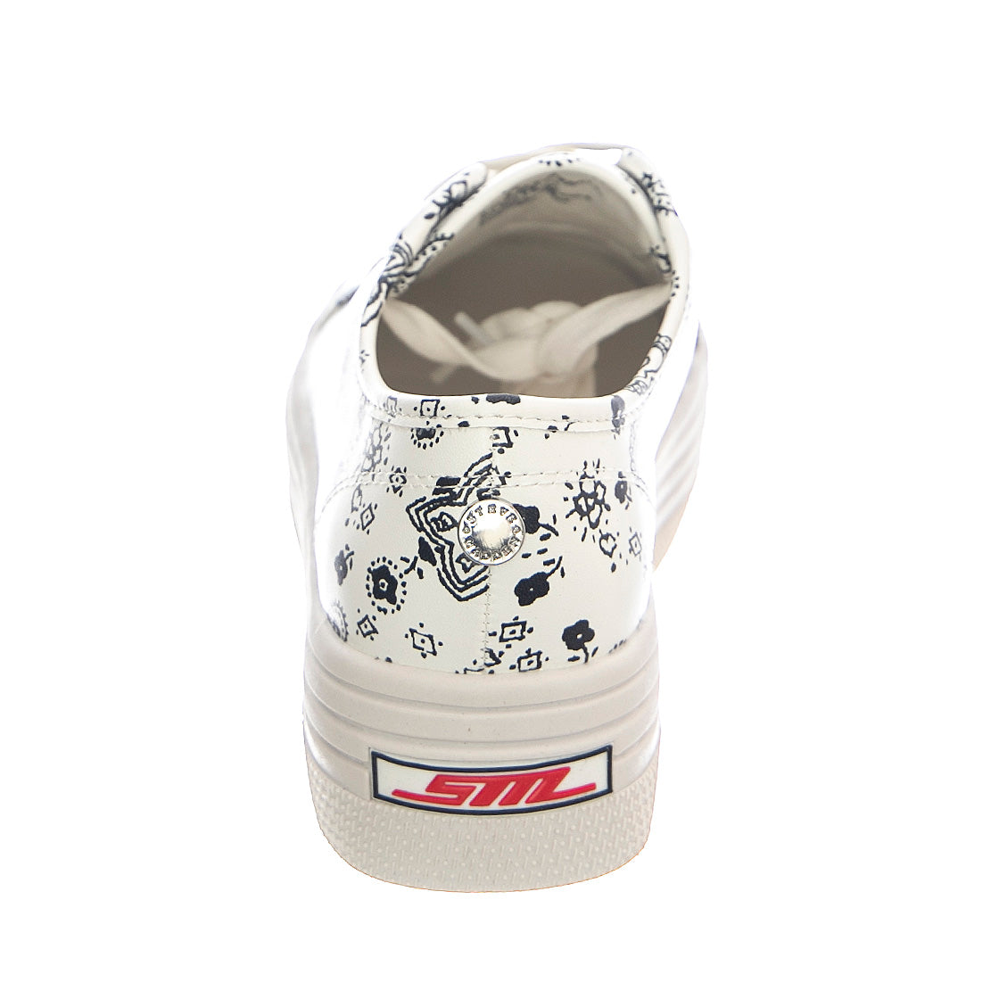 Bobbi - Scarpe Stringate Profilo Basso Donna Bianche SMPBOBBI-WHTMULT . STEVE MADDEN 