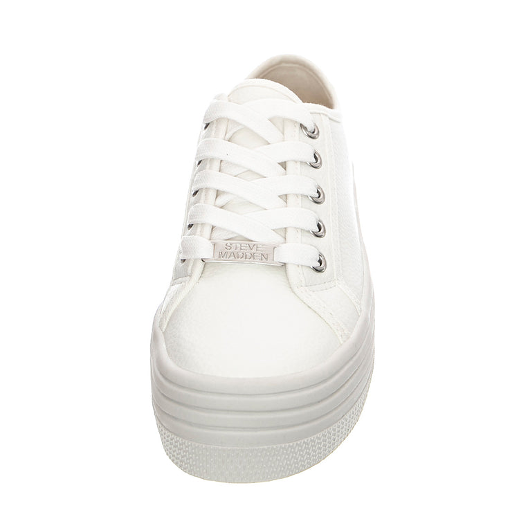 Bobby - Scarpe Stringate Profilo Basso Donna Bianche SMPBOBBI-WHT . STEVE MADDEN 
