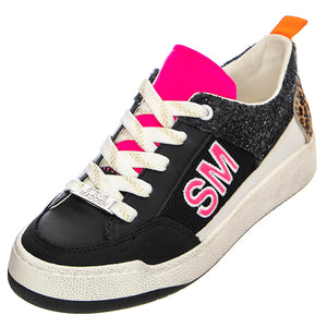 Gimmie - Scarpe Stringate Profilo Basso Donna Multicolore / Nere SMPGIMMIE-BLKMLT . STEVE MADDEN 