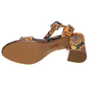 MALIA - Sandali Donna Serpente / Multicolore SMSMALIA-YELSNK . STEVE MADDEN 