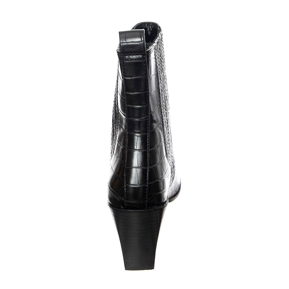 Renewed - Stivaletti Profilo alla Caviglia Donna Neri / Croco SMSRENEWED-BLK . STEVE MADDEN 