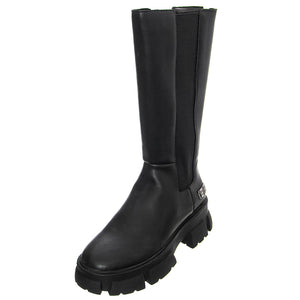 TRANSCEND BLACK LEATHER - Stivali Alti Donna Neri SMSTRANSCEND-BLK . STEVE MADDEN 