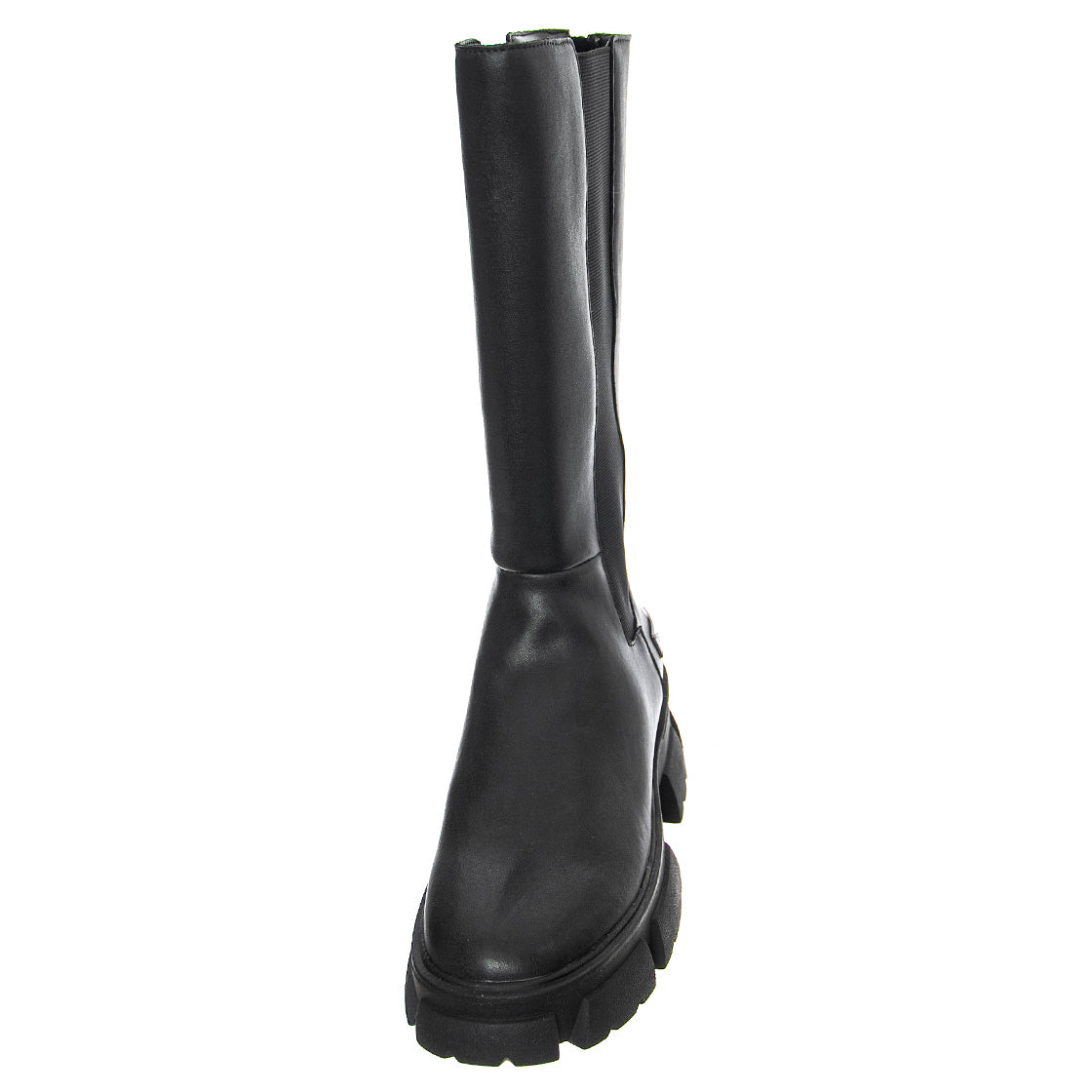 TRANSCEND BLACK LEATHER - Stivali Alti Donna Neri SMSTRANSCEND-BLK . STEVE MADDEN 