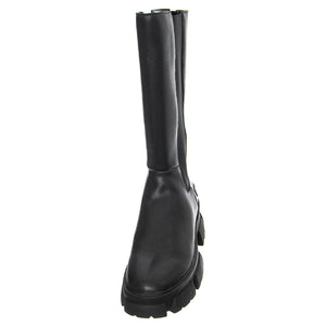 TRANSCEND BLACK LEATHER - Stivali Alti Donna Neri SMSTRANSCEND-BLK . STEVE MADDEN 