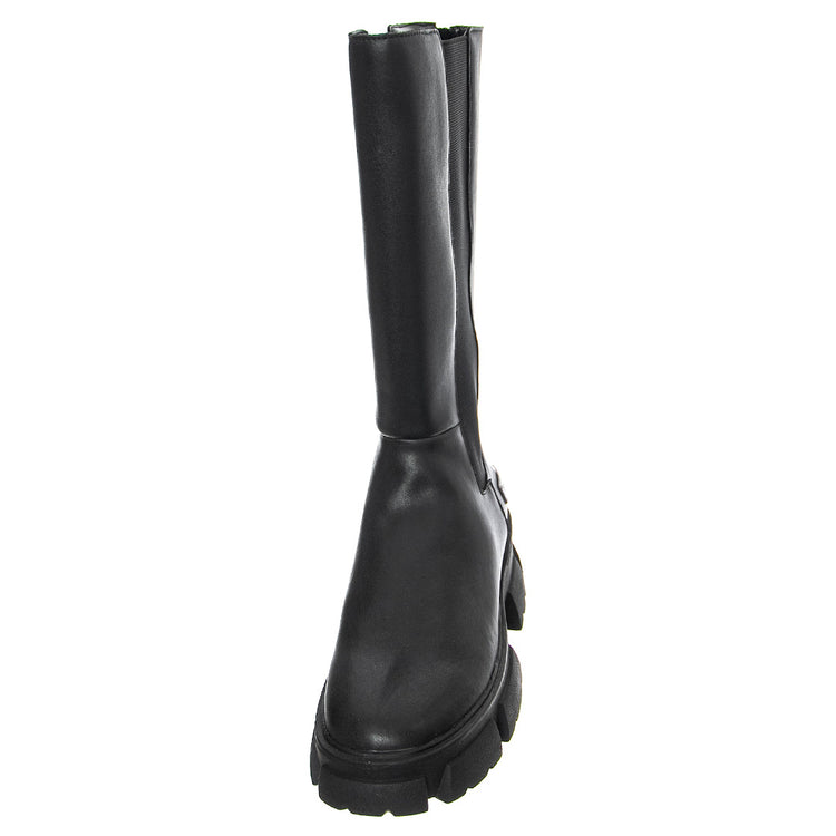 TRANSCEND BLACK LEATHER - Stivali Alti Donna Neri SMSTRANSCEND-BLK . STEVE MADDEN 