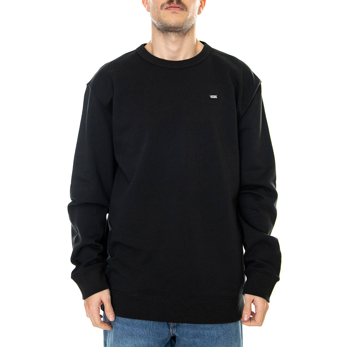 Versa Standard - Felpa Girocollo Uomo Nera VN0A5KDTBLK1 . VANS 