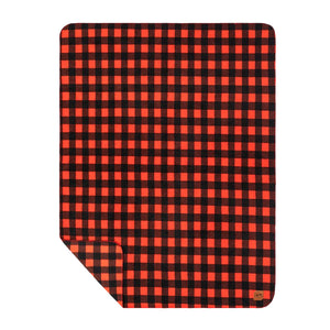 Yukon - Coperta Rossa / Nera / Checker ST273-RED . SLOWTIDE 