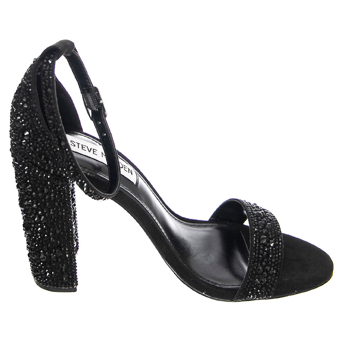 Carrson-G Black / Stone - Sandali Donna Neri SMSCARRSON-G-BLK . STEVE MADDEN 