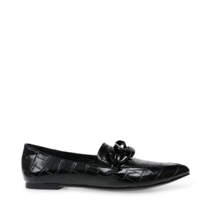 Famed Black Croc - Scarpe Basse Donna Nere SMSFAMED-BLA . STEVE MADDEN 
