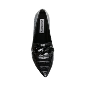 Famed Black Croc - Scarpe Basse Donna Nere SMSFAMED-BLA . STEVE MADDEN 