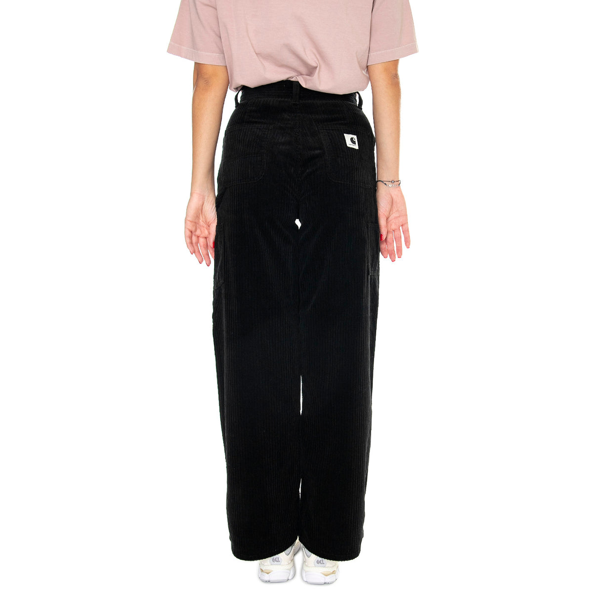 W' Jens Pant Black /rinsed - Pantaloni Donna Neri I032258.8902 . CARHARTT WIP 