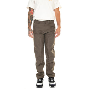 M' Double Knee Pants Olive - Pantaloni Uomo Marroni 6080123-11067 . CAT 
