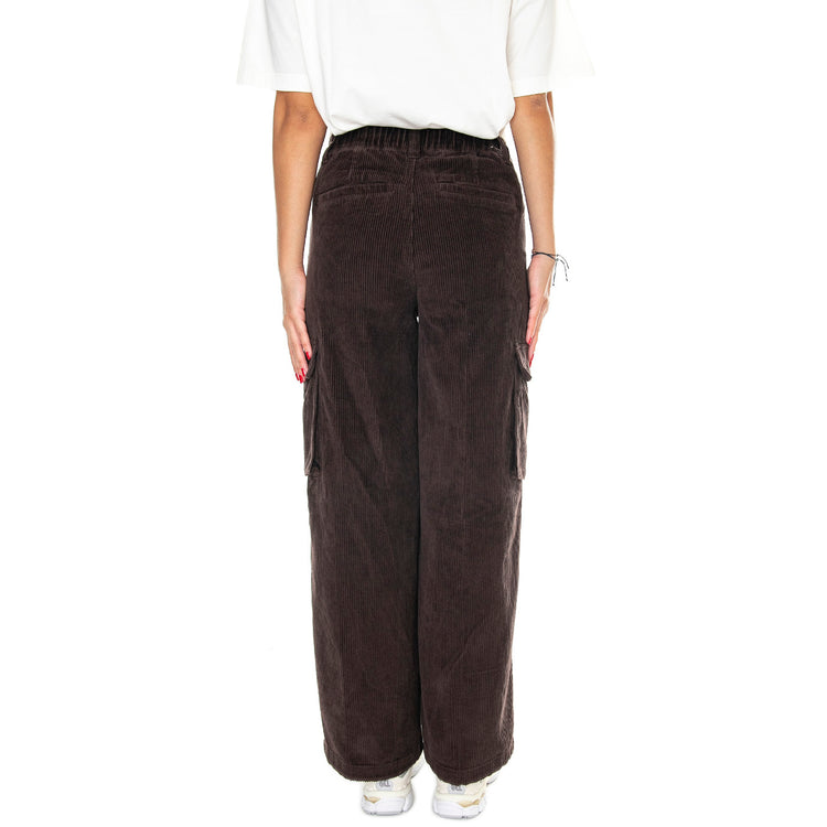 Andrea Baggy Cargo Pant Java Brown - Pantaloni Donna Marroni 242020100-JVA . OBEY 