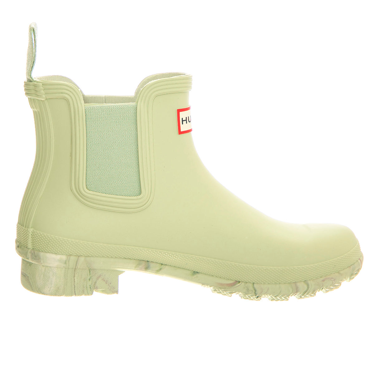 Original Chelsea Boot Marble Muffled Green - Stivaletti Donna Verdi HUSWFS2257RMA-MMF . HUNTER 
