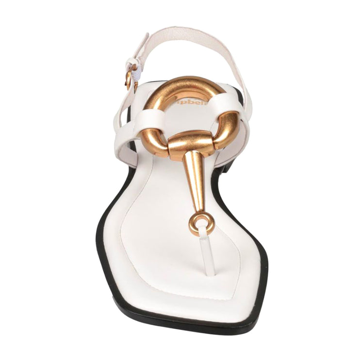 MATALA WHITE GOLD - Sandali Bassi Donna Bianchi JCSJC-1152-1-4-WHTGL . JEFFREY CAMPBELL 