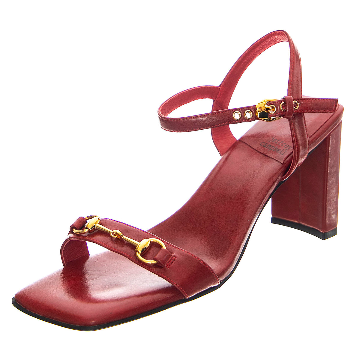 Lively Red Gold - Sandali Donna Rossi JCSR1080L-07-001-RED . JEFFREY CAMPBELL 