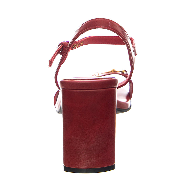Lively Red Gold - Sandali Donna Rossi JCSR1080L-07-001-RED . JEFFREY CAMPBELL 