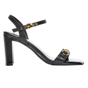 LIVELY BLACK GOLD - Sandali con Tacco Alto Donna Neri JCSR1080L-07-002-BLA . JEFFREY CAMPBELL 