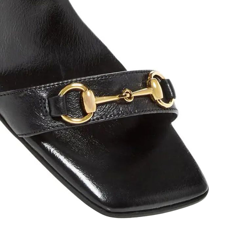 LIVELY BLACK GOLD - Sandali con Tacco Alto Donna Neri JCSR1080L-07-002-BLA . JEFFREY CAMPBELL 