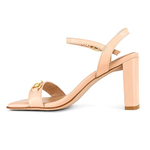 LIVELY BEIGE GOLD - Sandali con Tacco Alto Donna Beige JCSR1080L-07-003-BEI . JEFFREY CAMPBELL 